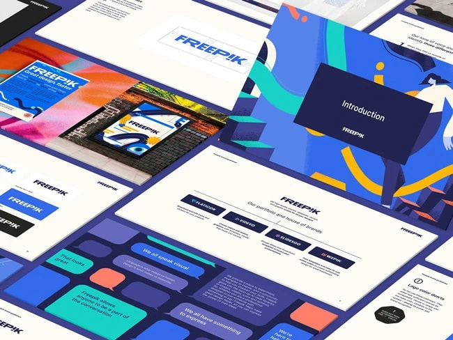 freepik brandguide content