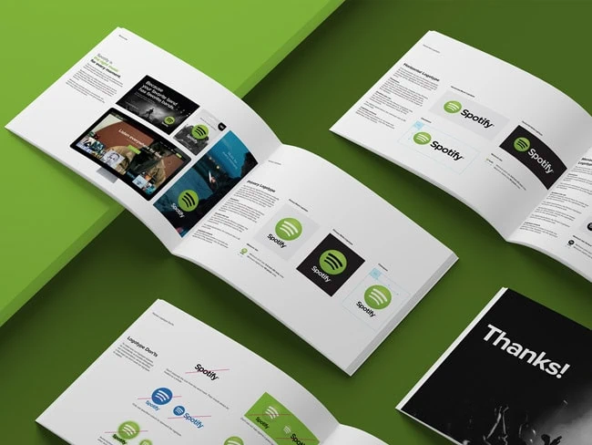 spotify brandguide content